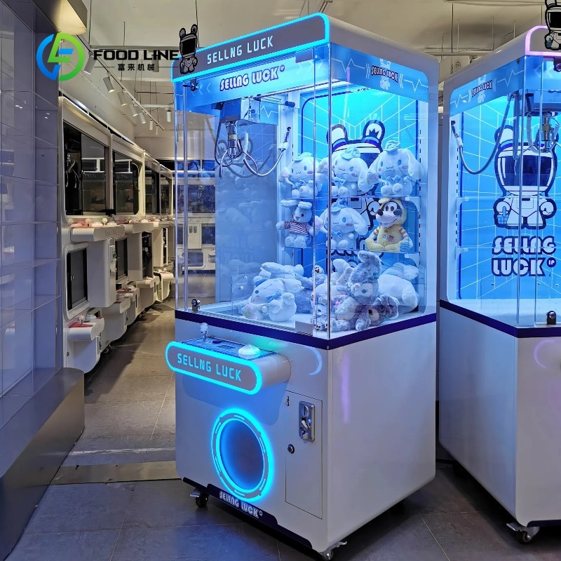 Arcade Toy Vending Machine - Máquina de grúa metálica operada por