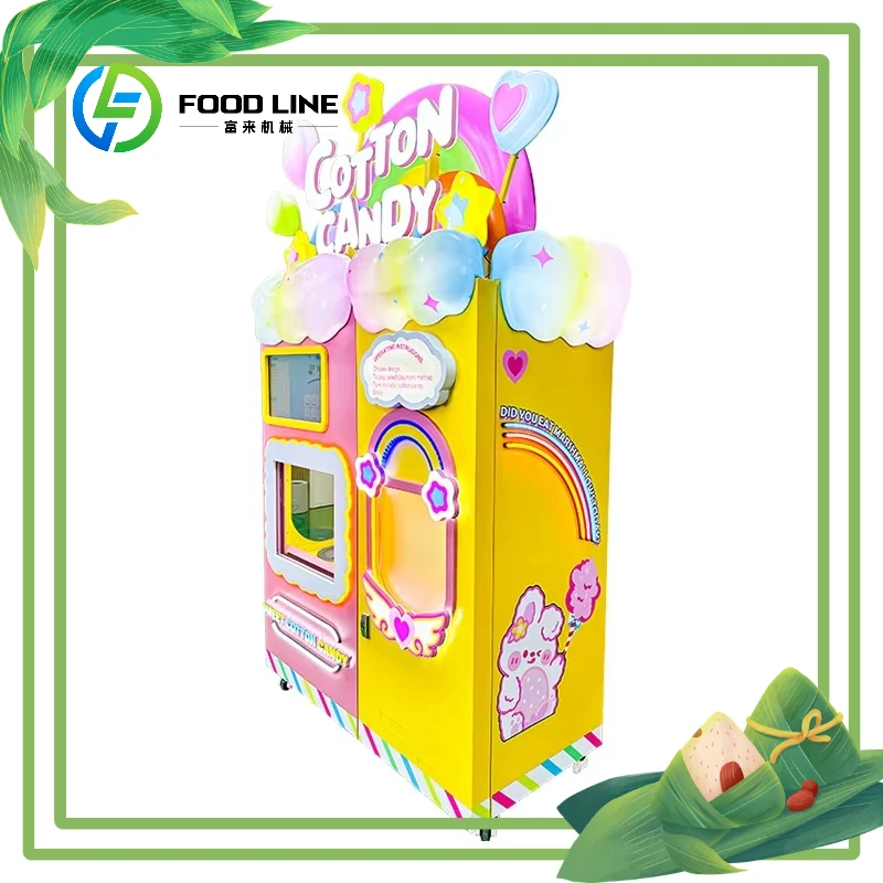 Máquina Expendedora de Algodón - Candy Floss Machine reseña y precio