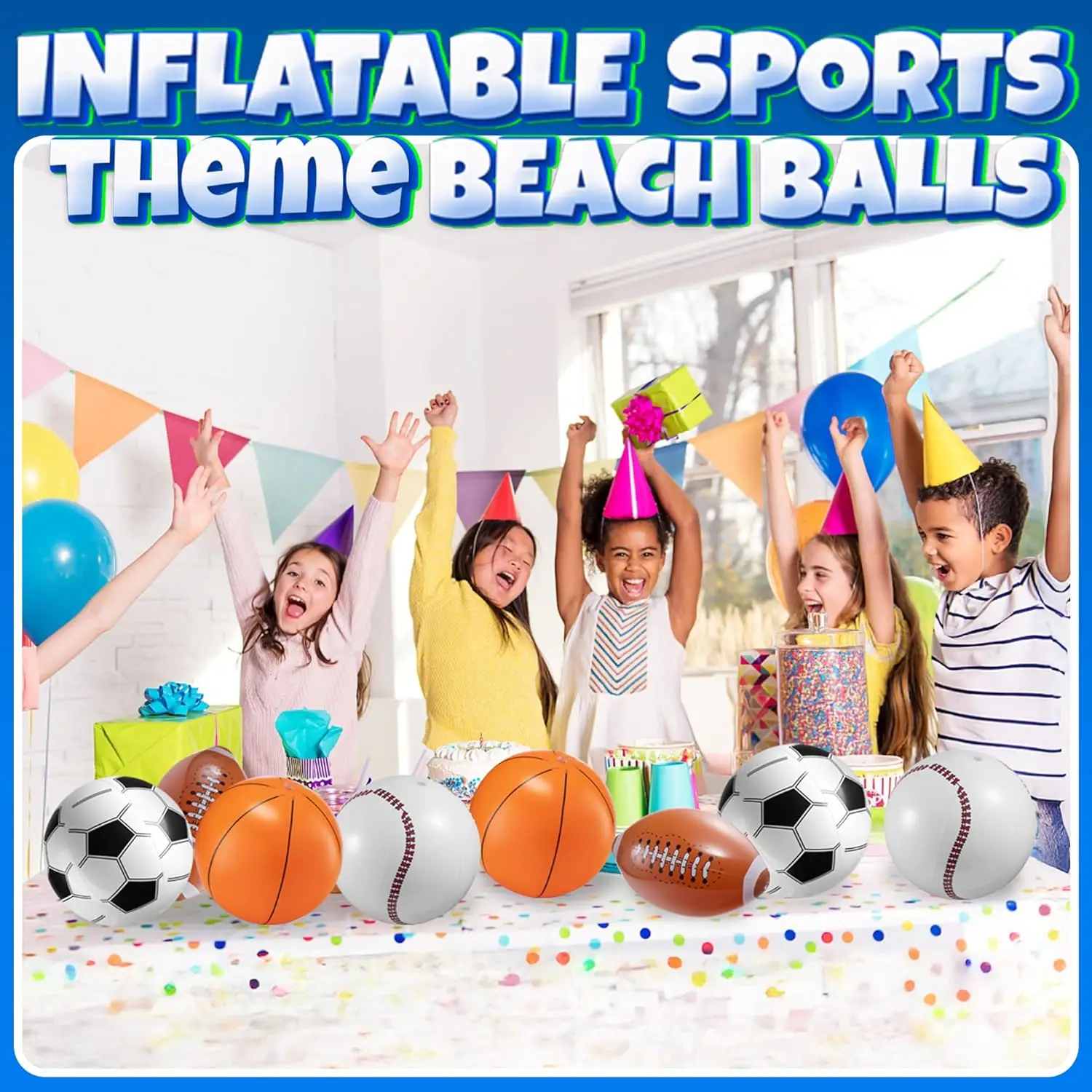 Pelota de playa inflable, fútb - Basketball Arcade Game reseña y precio