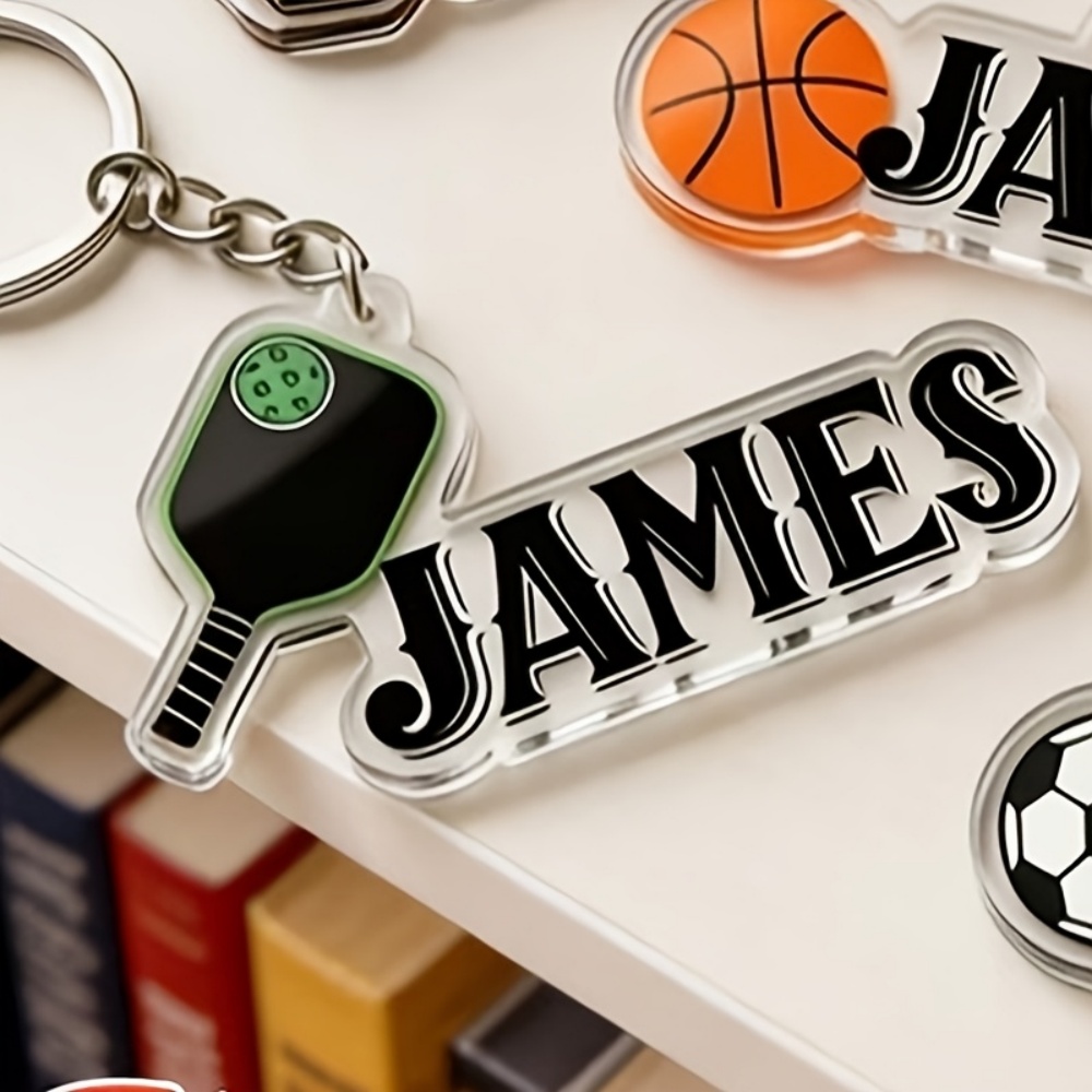 Llavero de acrílico personaliz - Basketball Arcade Game reseña y precio