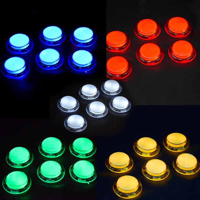 Botón pulsador Led iluminado A - Arcade Button Pcb reseña y precio