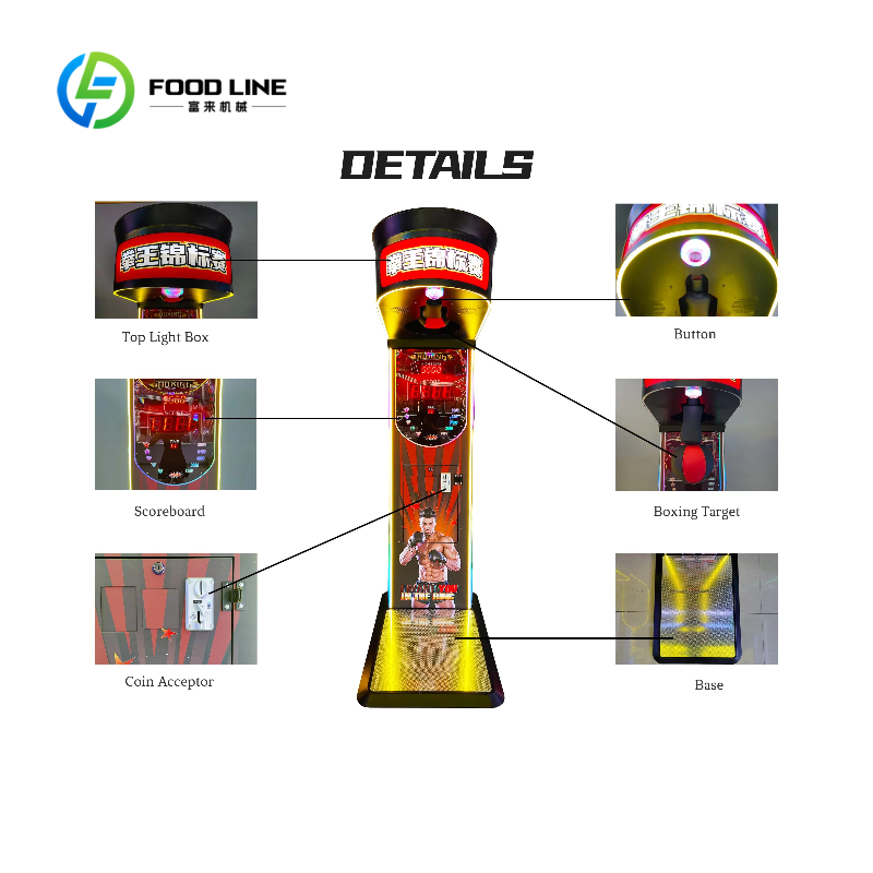 Máquina de juegos de boxeo ope - Arcade Games Vending reseña y precio