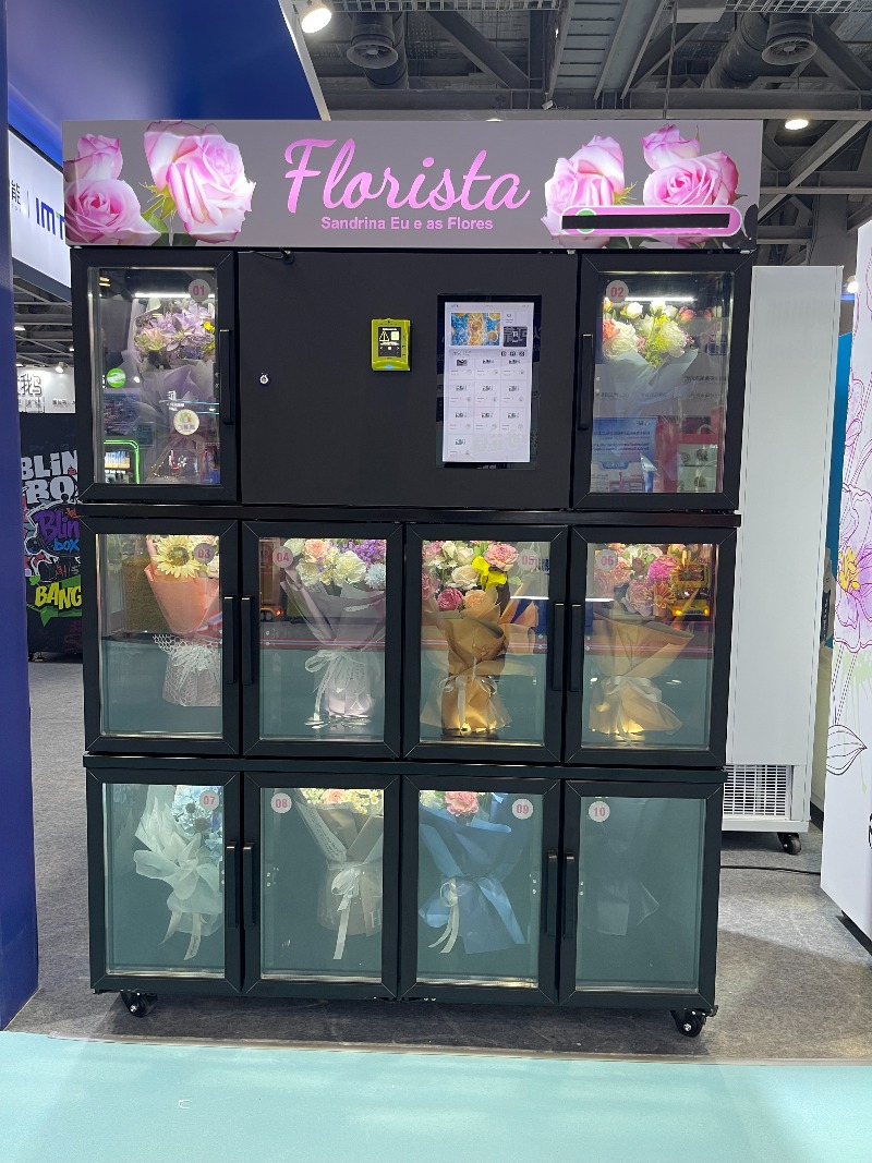 Máquina Expendedora de Flores  - Bill Acceptor Vending reseña y precio